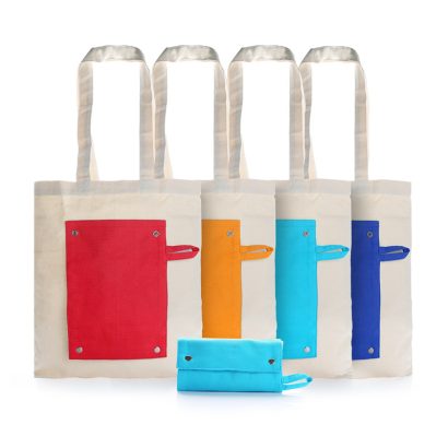 Folding Canvas Tote Bag